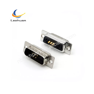 LECHUAN yüksek akım Combo kadın ve erkek d-sub konnektörler fabrika toptan karışık İletişim 7W2 d-sub konnektörler - Product Image 1