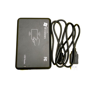 เครื่องอ่านบัตร RFID LF/HF เครื่องอ่านชิปเครื่องอ่านเดสก์ท็อป USB สำหรับระบบควบคุม - Product Image 3