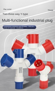 Presa impermeabile a 3 core 4 core 16 a32a a 4 core industriale a 3 punti a tre punti a un punto multifunzione - Product Image 5