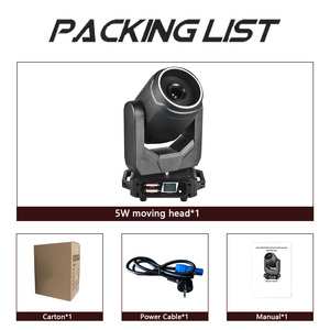 ไฟเลเซอร์เคลื่อนที่แบบหัวหมุน 5W RGB 15Kpps สแกน ILDA DMX512 ควบคุมสีเต็มรูปแบบ พร้อมเอฟเฟกต์ภาพเคลื่อนไหวลาย Gobo สำหรับงานดีเจ คาราโอเกะ และคอนเสิร์ต - Product Image 6