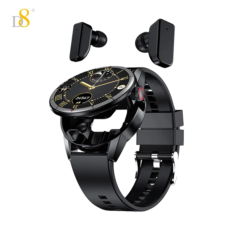 D8 Smart Watch uomo donna per telefono Android IOS impermeabile cardiofrequenzimetro pressione sanguigna ossigeno Sport Smartwatch C