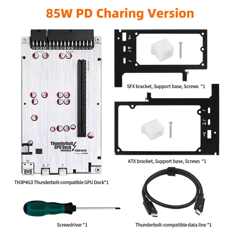 Base GPU PD de 85 W, color negro
