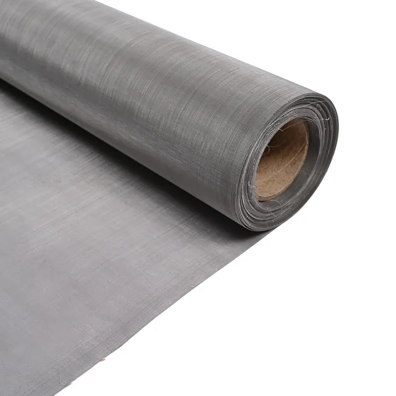 Electrode formed nickel woven wire mesh for nickel knitted wire cloth iron battery