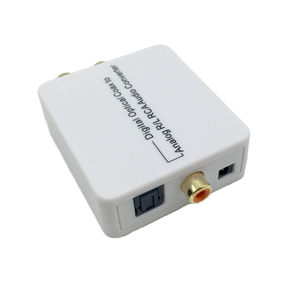 Convertidor de audio coaxial óptico analógico R/L RCA a digital con cable CC RCA a divisor y convertidor de audio coaxial - Product Image 5