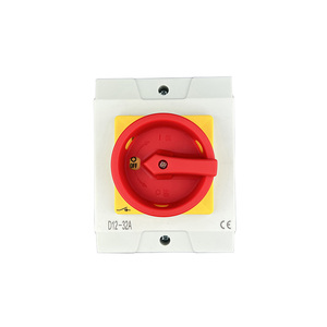 D12-32A 3P防水グレーACアイソレータースイッチソーラー3相防水絶縁スイッチ25aip65屋外スイッチ - Product Image 1