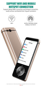 旅行ビジネスを学ぶための軽量AIスマート多言語サポートオフライン12言語自動翻訳機 - Product Image 6