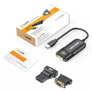 Wavlink USB 3.0 DVI // VGA多监视器转换器外部视频图形适配器1080p输出 - Product Image 3