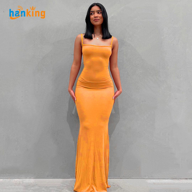 Sleeveless Orange