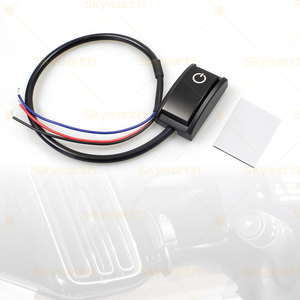 Interruttore a pulsante per Auto tipo pasta fai da te spegnimento/interruttore universale DC12V per illuminazione automatica altre modifiche automobilistiche - Product Image 1