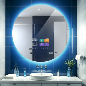 <strong>Smart</strong> Touch Control Interactive Android System <strong>Smart</strong> <strong>Mirror</strong> with Bluetooth Speakers for Bathroom <strong>Mirror</strong>
