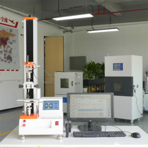 Laboratorio Computer Non tessuto 100 controllo computerizzato singola colonna elettronica di resistenza alla trazione Tester universale macchina per prova di trazione - Product Image 2