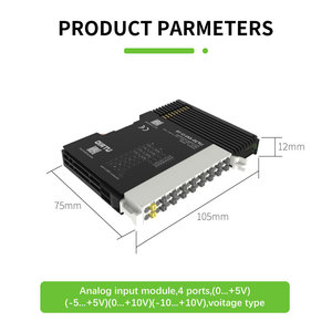 <strong>PLC</strong> <strong>Analog</strong> <strong>Input</strong> IO <strong>Module</strong> IP20 Distributed Bus System Support 4 <strong>Modules</strong> Voltage Type