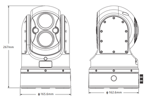 Nvr kit per esterni cantiere ptz ir visione notturna sistema di sicurezza cctv wifi ip ptz telecamera telecamera montata su veicolo - Product Image 6