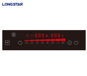 Longstar được xây dựng trong thiết kế trượt và điều khiển cảm ứng nhanh chóng sưởi ấm cảm ứng nồi với 2 Burner - Product Image 2