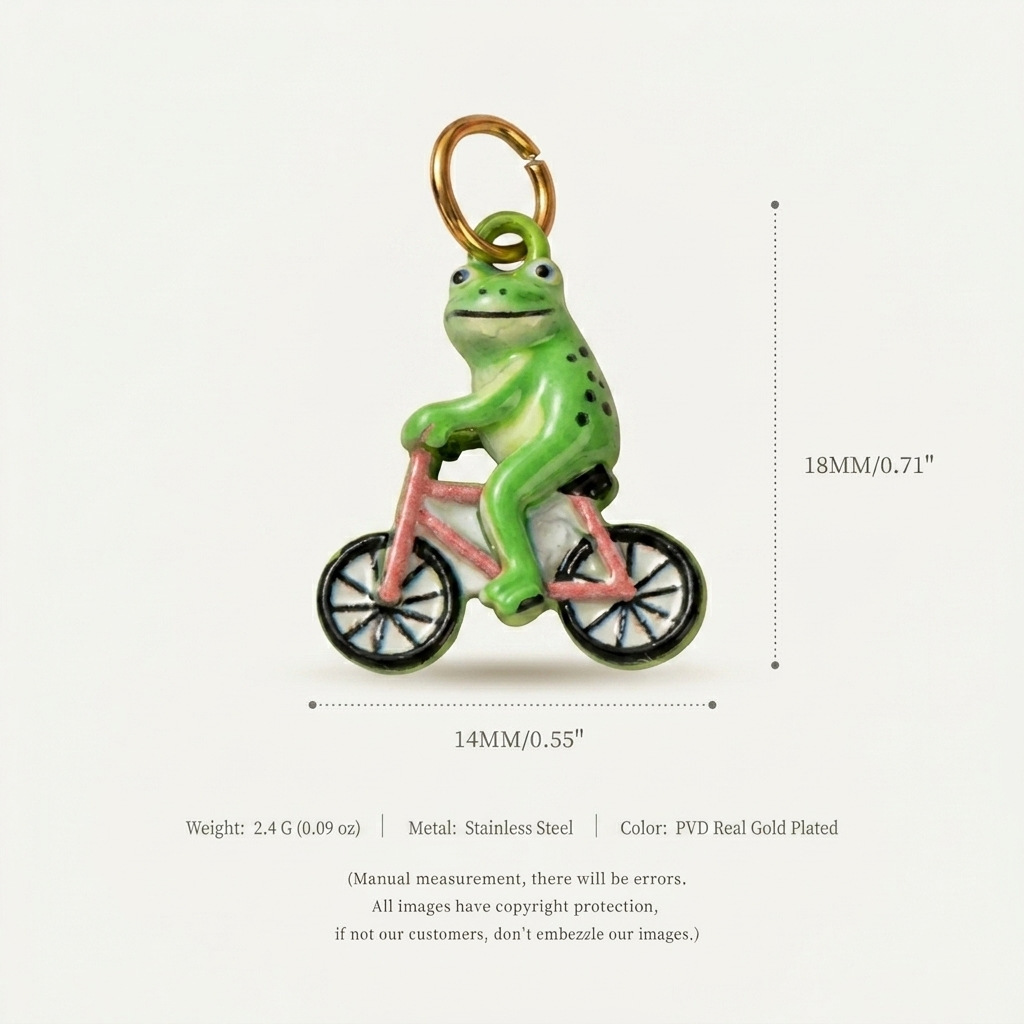 Pendentif grenouille n°6
