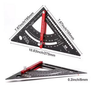 木匠方形木工工具框架方形金属r架方形可调角度三角尺 - Product Image 3