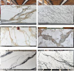 אריחי לוח מודרניים בגודל גדול שיש מלאכותי פורצלן קיר לוח אבן מרוסנת קלקטה זהב לוחות אבן מרוסנת מלאכותית - Product Image 2