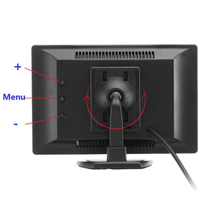 5 Inch Full <strong>Display</strong> Car Monitor with 2 Video Inputs for Rear View Backup <strong>Reverse</strong> Camera Reversing Aid Car <strong>LCD</strong> Monitor Camera DVD - Product Image 5