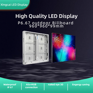ป้ายวิดีโอ LED กลางแจ้ง P10ป้ายติดผนังโฆษณา LED Ip68หลังคาขนาด6X10 10มม. หน้าจอแสดงผล LED - Product Image 6