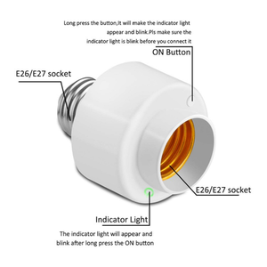 מנורת wifi חכם tuya הוביל תזמון בסיס הנורה/שליטה קולית, עבודה עם alexa בבית, iftt ect e26/e27lamp בסיס מנורת בסיס