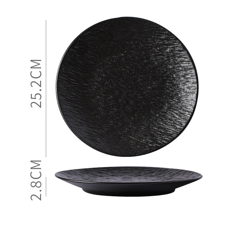 Placa de luz de 10 pulgadas - Negra