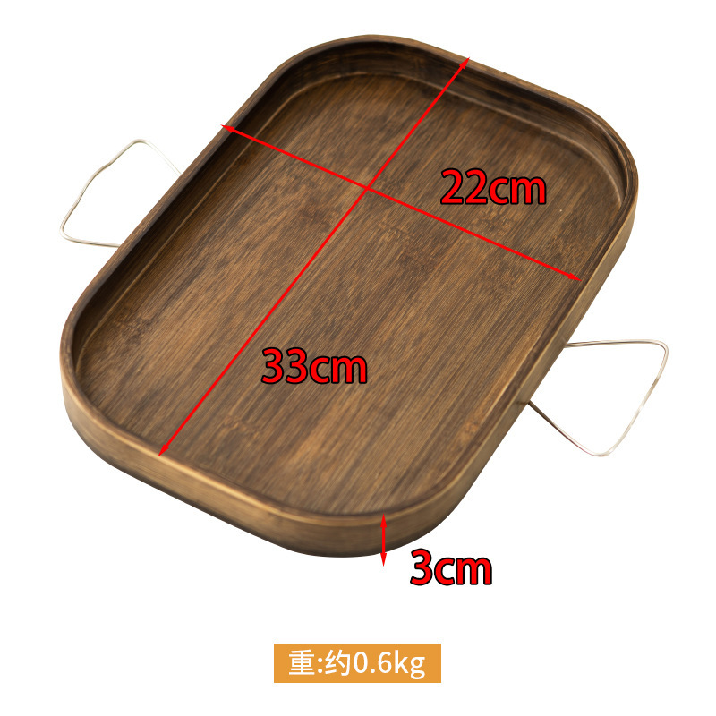 plateau de canapé rectangulaire