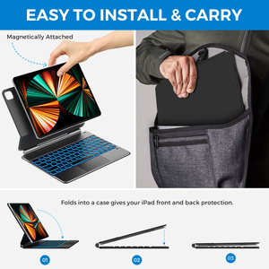 TypeEDGE 12.9 Inch Magic <strong>Keyboard</strong> Case for Apple iPad Pro 12.9 - Product Image 6