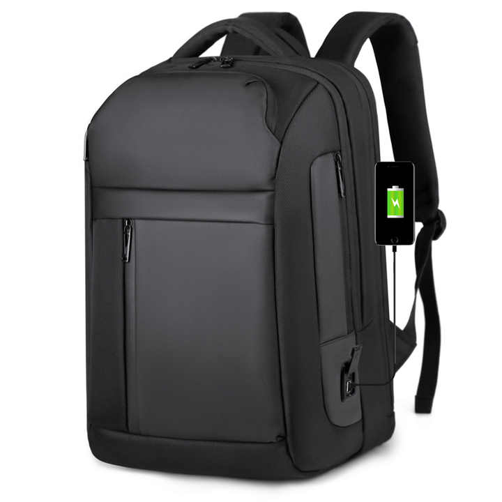 Remoid Executive England Style Laptop Rugzak Waterdichte 1680d Nylon Computertas Met Usb Stijlvolle Grote Anti Diefstal Daypack