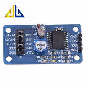 PCF8591T PCF8591 4 CH kanal 4CH Analog AD DA kontrol panosu modülü Arduino ahududu Pi için I2C