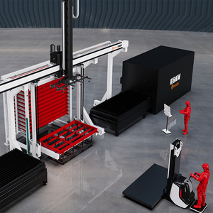 Sistema di stoccaggio automatico Robot manipolatore per la linea di produzione di armadi in acciaio piastra metallica Gantry carico di scarico Robot assemblaggio utilizzato