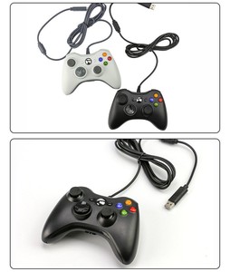 Xbox 360 için Gamepad kablolu Joystick denetleyicisi çift titreşim kablolu Joystick XBOX için 360 denetleyici Gamepad Joypad - Product Image 3