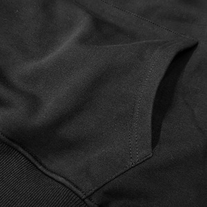 เสื้อฮู้ดผ้าฝ้ายแบบไม่มีซับในไซส์ใหญ่พิเศษสีเทาเข้มของผู้ชาย Y2K ป้องกันการหดตัวมีขนาด XS และ <span class=keywords><strong>XL</strong></span>