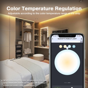 Wi-Fi 5 в 1 Tuya Smart Life 5-режимный Переключатель 20 А максимальный выход Wi-Fi + 2,4 г RF + Внутреннее освещение светодиодный внутренний контроллер - Product Image 6