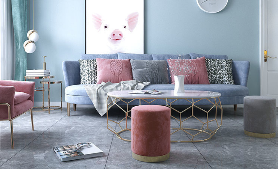 round pouf ottoman round stool round ottoman European new design