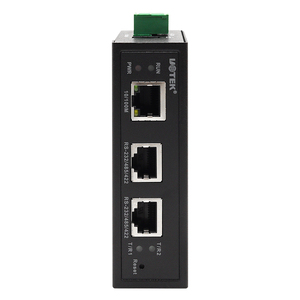 Servidor de dispositivo serie UOTEK TCP/IP a RS232 RS485 RS422, 1 puerto Ethernet de 100M y 2 puertos RJ45 con protección IP30, 2 unidades - Product Image 6
