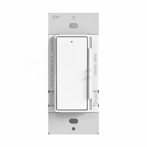 Decora Digital Dimmer White With Large Paddle <strong>Switch</strong> for Broader Dimming Ultra- Smooth Control - Product Image 1