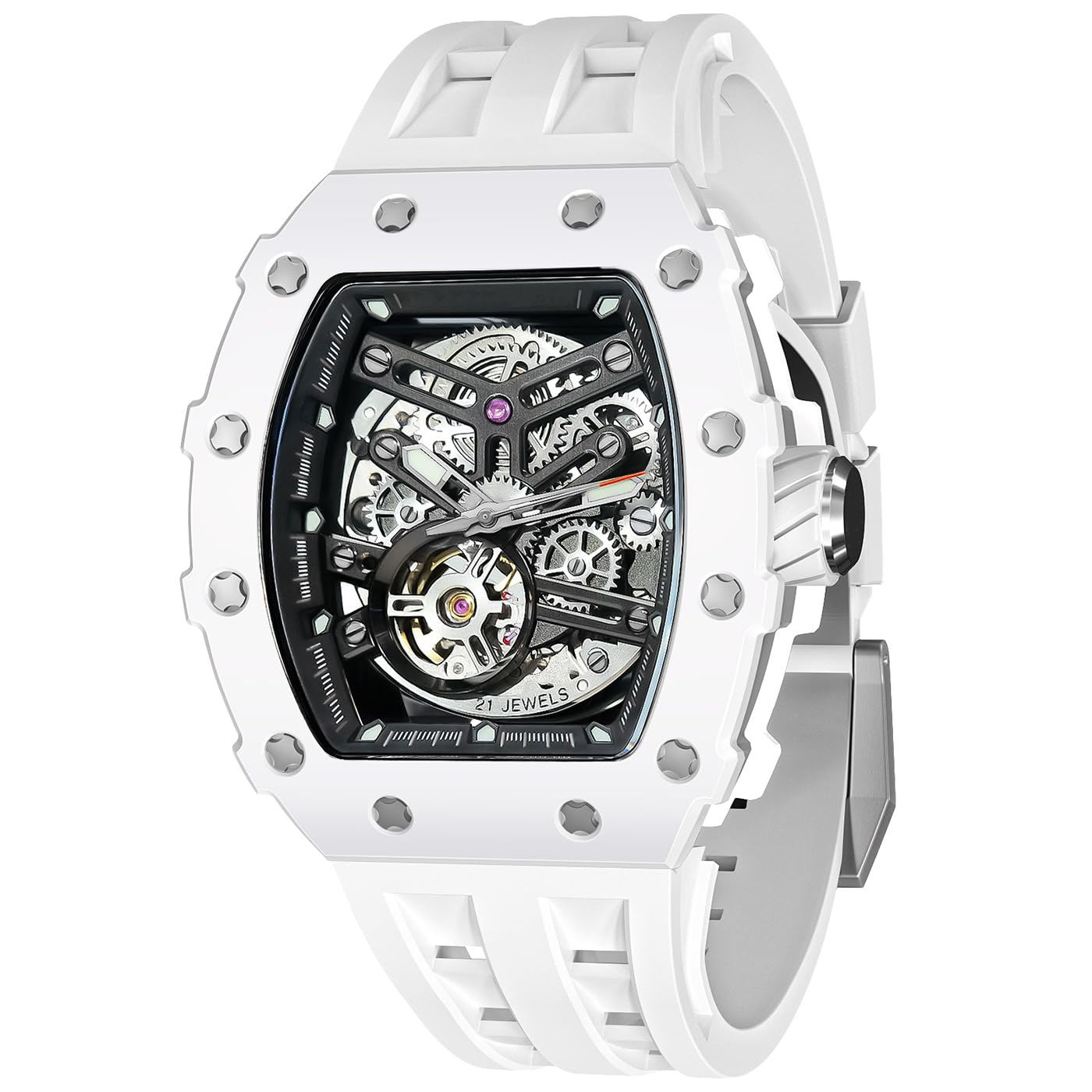 Bracelet de montre blanc -2