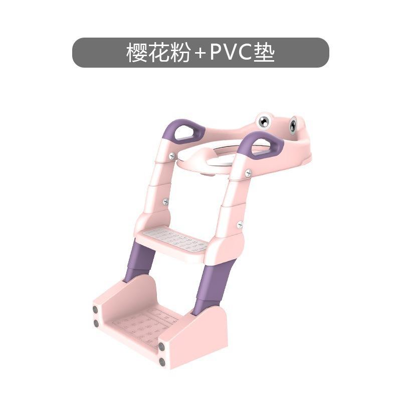 แผ่นรองคลานกบ 2-in-1 สีชมพู PVC