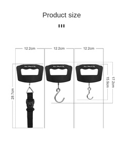 Digitale portatile Mini precisione Smart funzione domestica/portatile da viaggio/tara pesca pesca pesca bagagli bilancia
