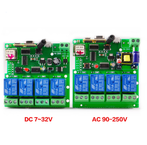 Smart Remote Control Wireless Switch Universal modul 4ch DC 5V 12V 32V 220V Wifi Switch Timer für Smart Home - Product Image 6