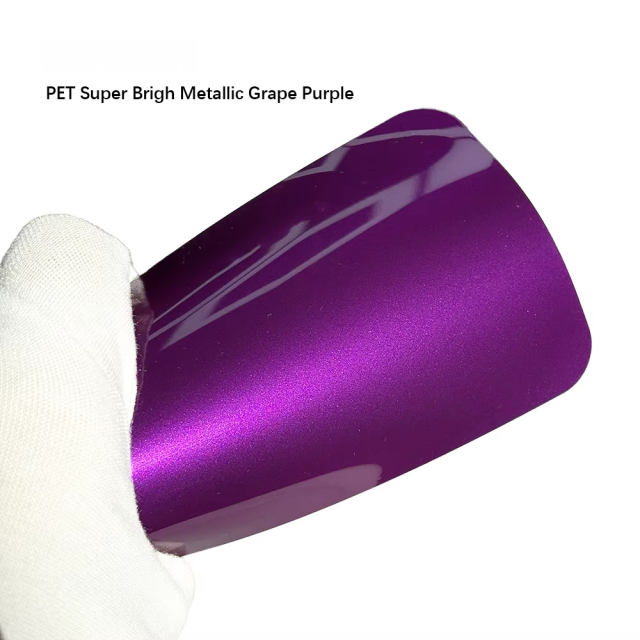 PET Super Brigh Metallic Grape Purple