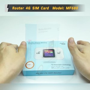 MF680ไวเลสแบบพกพาหน้าจอสี Typ-C, 150 Mbps 3000mAh 4G 2024 WLAN ฟรีอินเตอร์เน็ต5g - Product Image 4