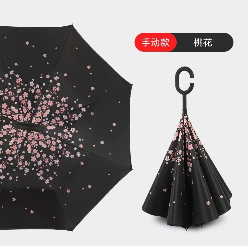Fleur de pêche, ouvert à la main