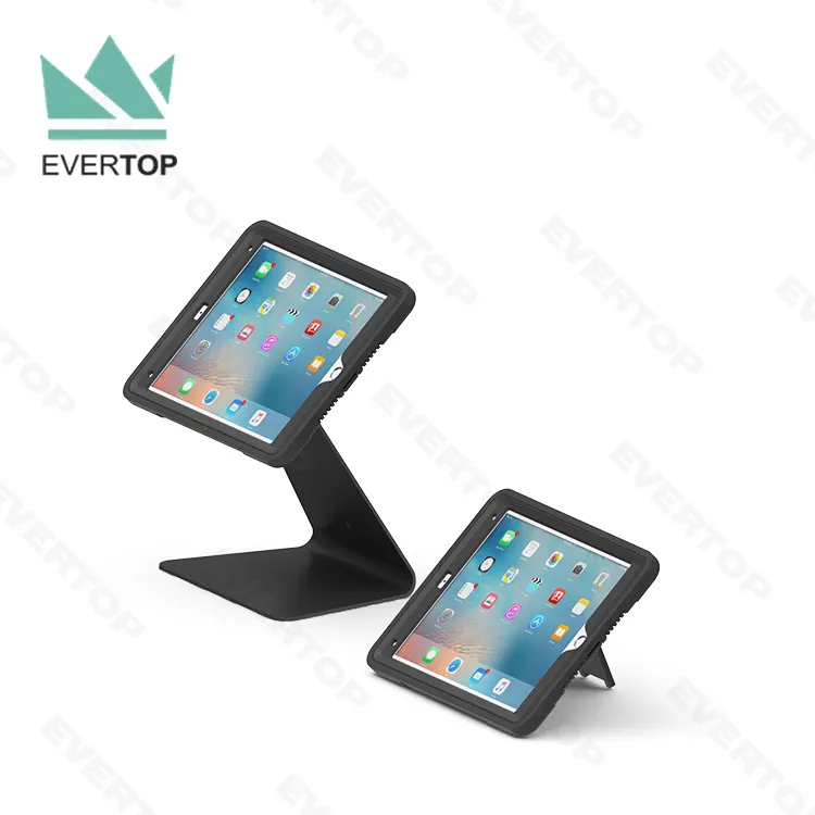 Estojo protetor para tablet, capa protetora para tablet lst14 8 "10" 2 em 1, com base giratória, suporte para tablet, kiosk, pc