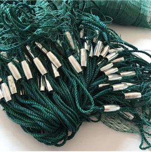 ตาข่ายตกปลา Monofilament แบบผูกปมคู่ PE ตาข่ายถักปมสําหรับลากปลากะพงและดึงตาข่ายพลาสติกชนิด PA - Product Image 2