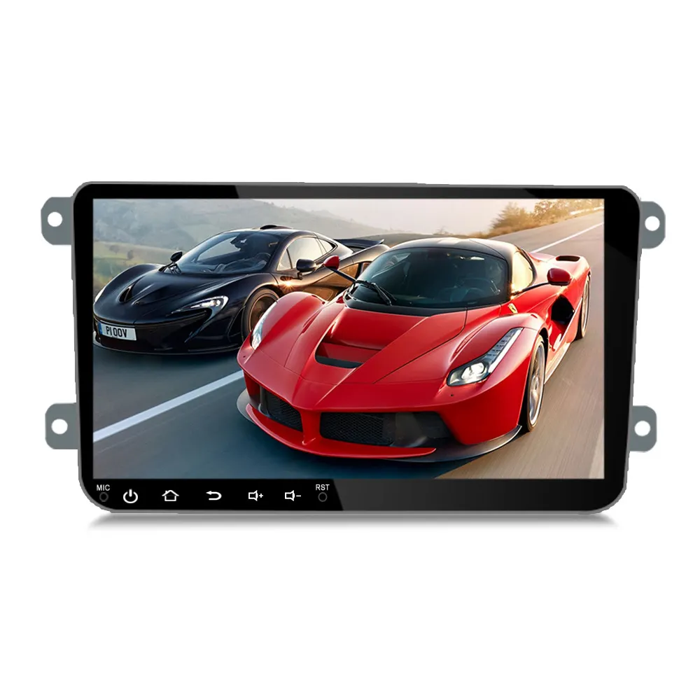 9 Inch Android 9.1 Auto Stereo Auto Radio Multimedia Player Gps Navigatie Voor Vw Volkswagen