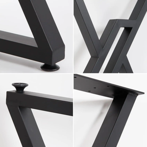 <strong>Custom</strong> Office Furniture Metal Black Ergonomic E-Sports Table For Study - Product Image 5