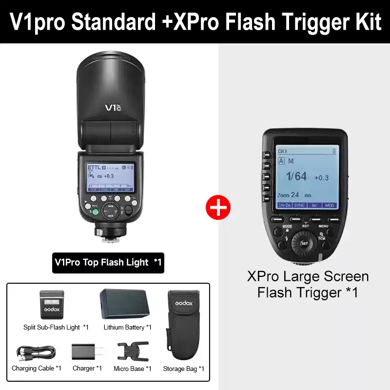 Déclencheur de flash V1Pro+Xpro