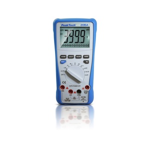 Peaktech P 2015 True RMS 1000 V ดิจิตอลมัลติมิเตอร์, มัลติมิเตอร์ดิจิตอลมือถือ4000สำหรับการทดสอบไฟฟ้า - Product Image 1