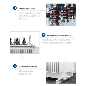 S11 tipo 10/0.4kv 3-fase ad alta tensione trasformatore di alimentazione olio immerso distribuzione per esterno 440V uscita con 35KV ingresso - Product Image 6